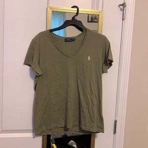 Polo v-neck tshirt